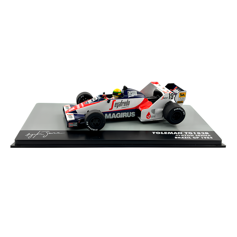 (1984) F1 Miniatura Toleman TG183B Ayrton S. 1:18