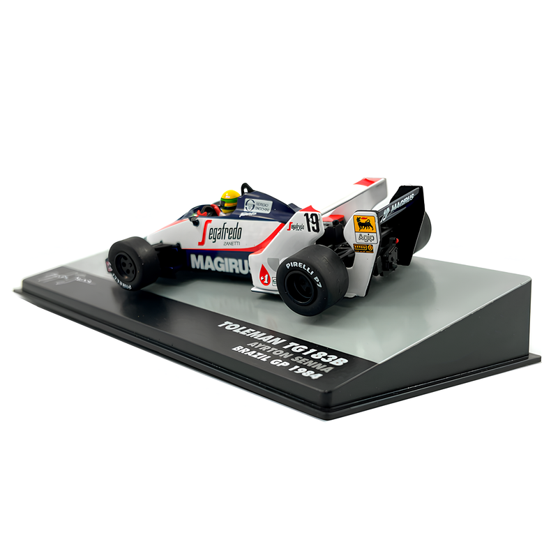 (1984) F1 Miniatura Toleman TG183B Ayrton S. 1:18