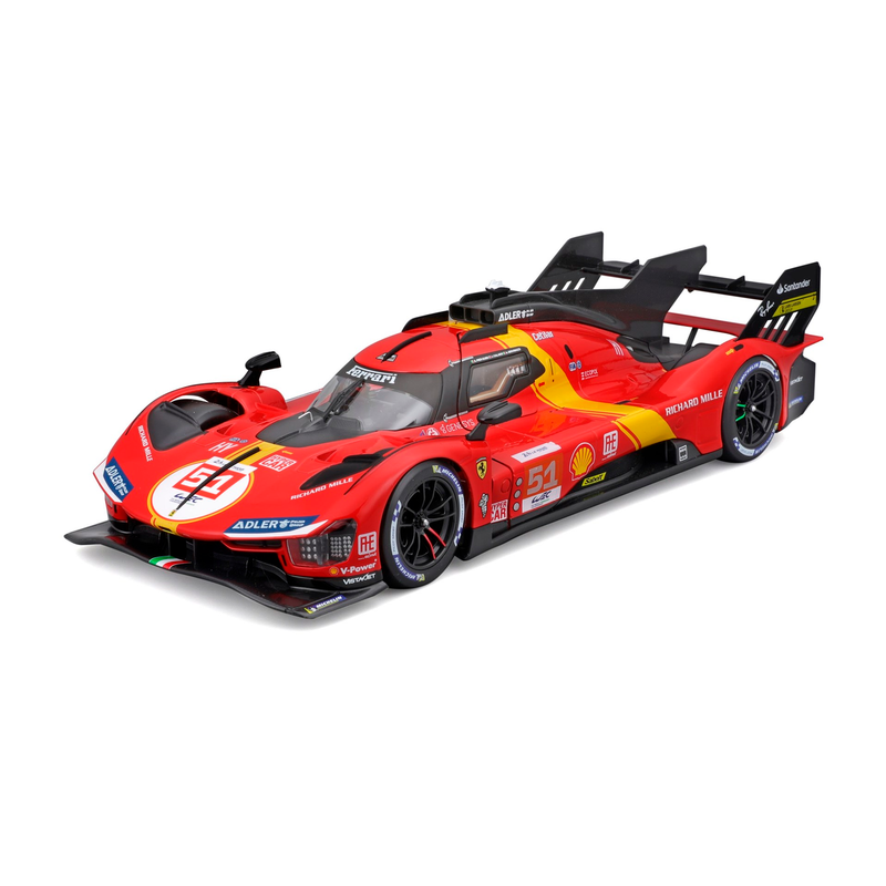 Miniatura WEC Ferrari 499P 2023 em Metal